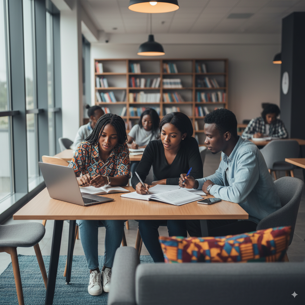 Students exploring accommodation options on Purchet